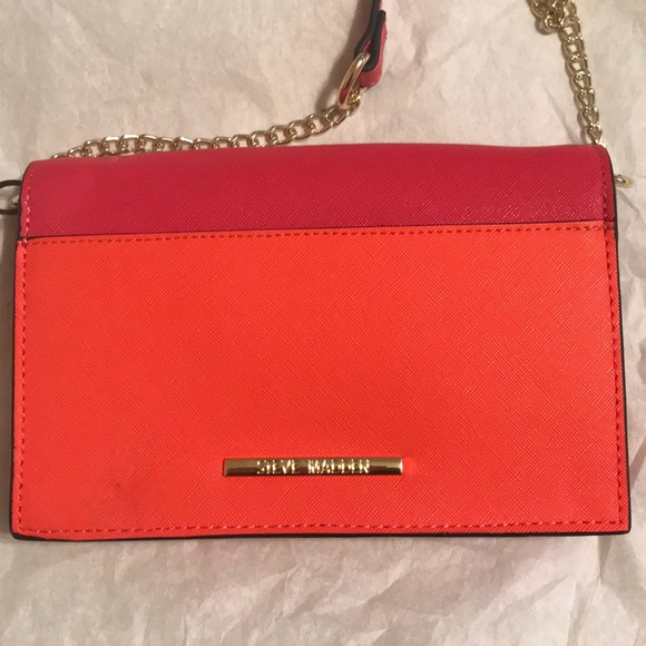 Steve Madden Orange Multicolored Crossbody Bag - Picture 2 of 6